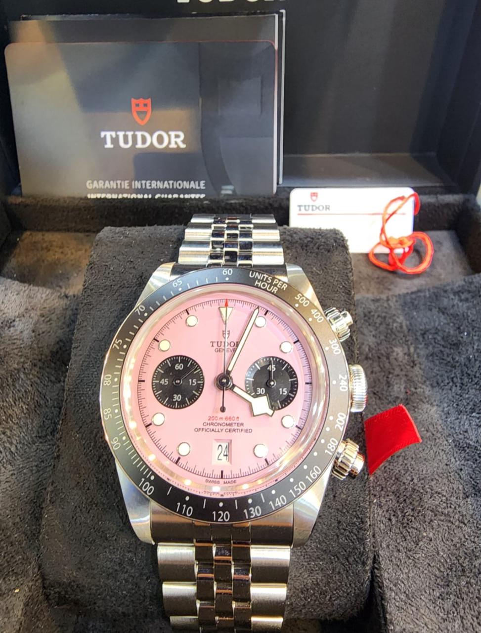 Tudor Black Bay Chronograph - Pink Panda (Rare & Waitlisted)