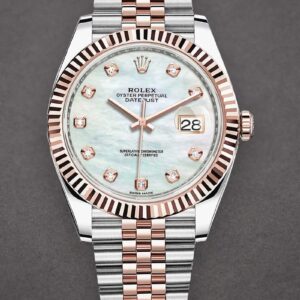 Rolex Datejust 41 Mother of Pearl Diamond Dial – Ref. 126331NG