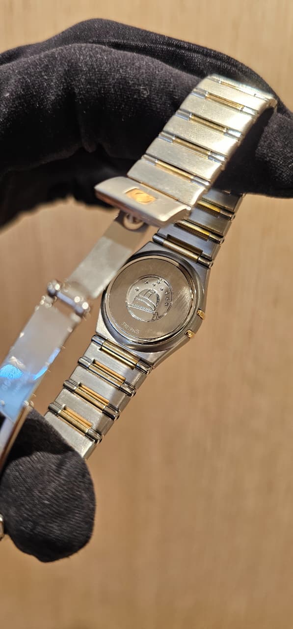 Omega Constellation "Manhattan" Quartz Ladies Watch White Dial – Ref. 1382.30.00